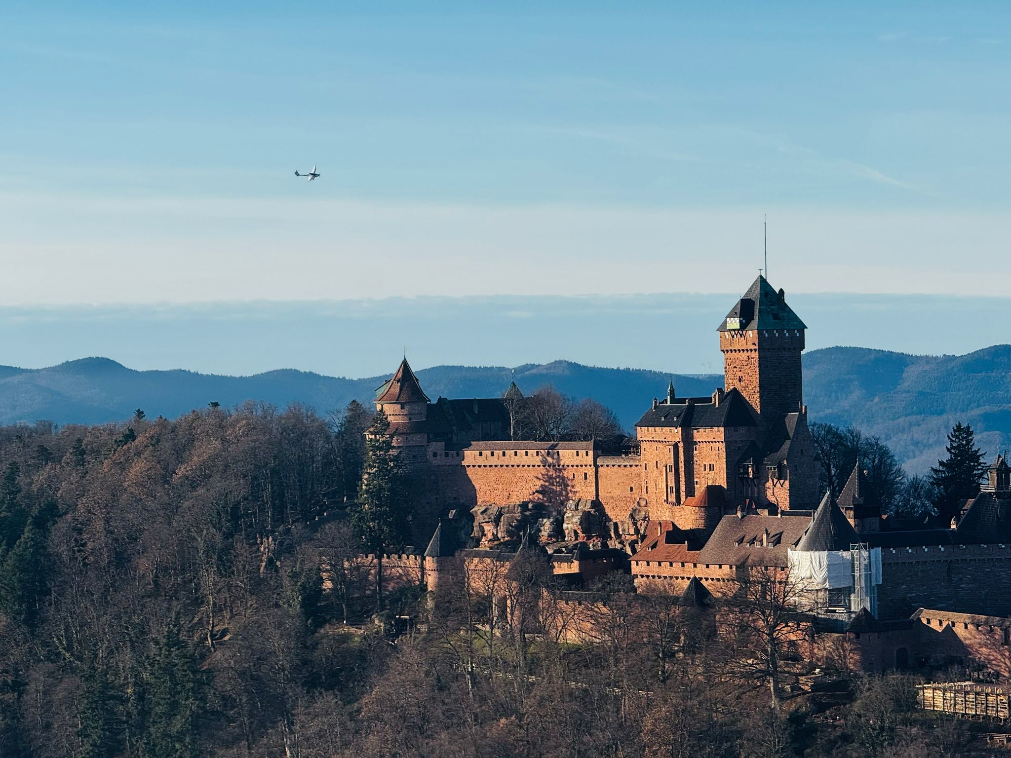 Vol relief des Vosges